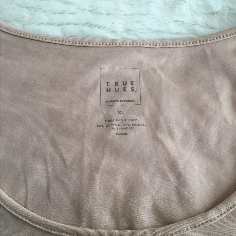 True hues by banana Republic long sleeve light nude bodysuit size XL NWT - Picture 6 of 6